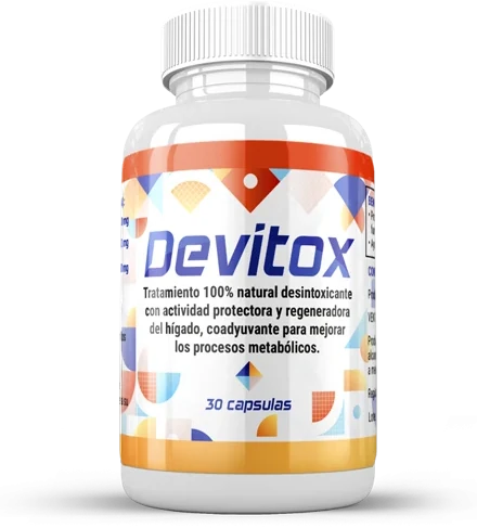Devitox — empaque, 30 cápsulas