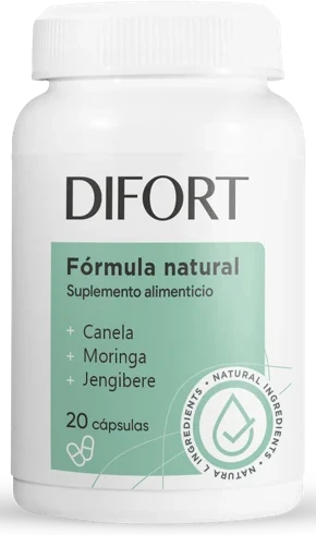 Difort — empaque, 20 cápsulas