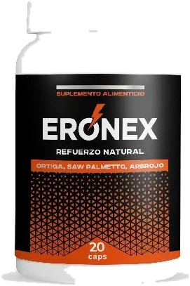 Eronex — empaque, 20 cápsulas