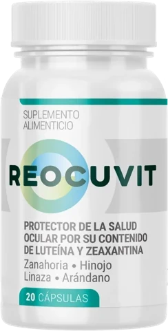 Reocuvit — empaque, 20 cápsulas