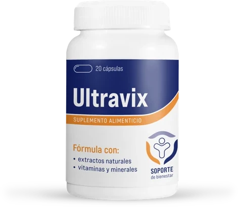 Ultravix — empaque, 20 cápsulas