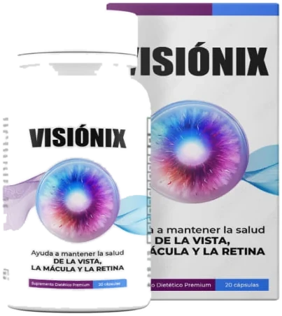 Visiónix — empaque, 20 cápsulas