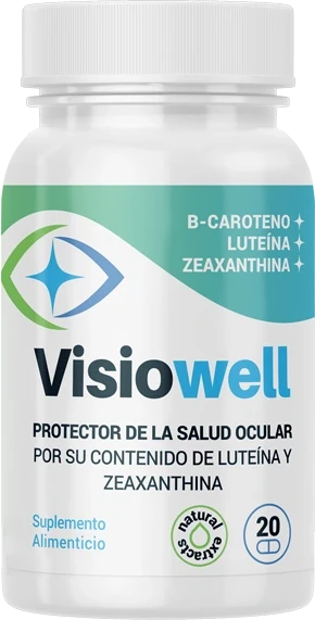 Visiowell — empaque, 20 cápsulas