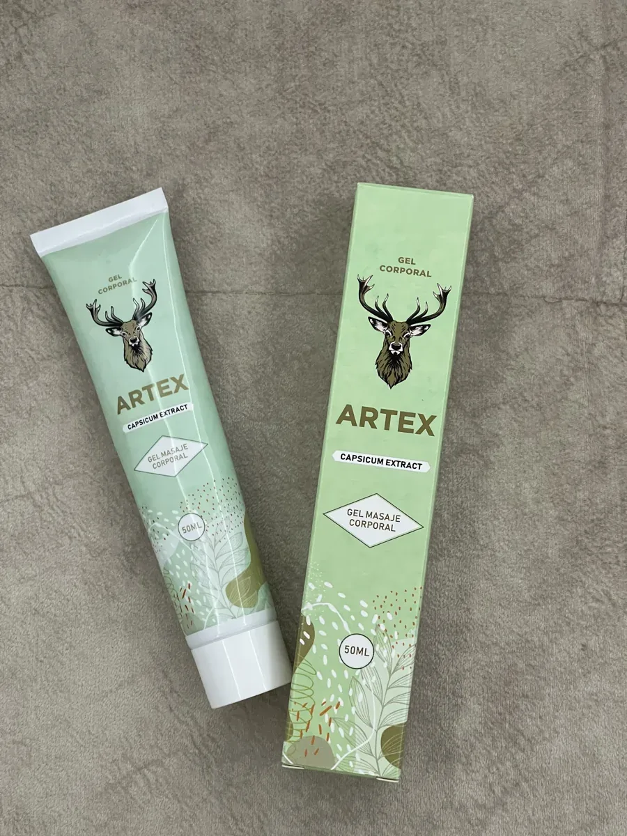 Artex — foto de uso cotidiano del envase